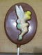 284sp Fairy Tink on Oval Chocolate Candy Lollipop Mold